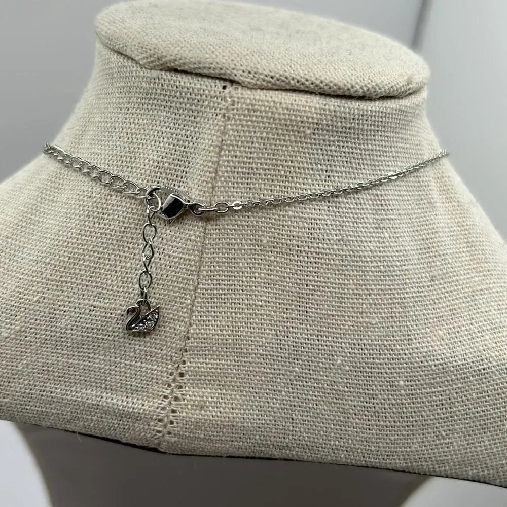 Swarovski Blue Crystal Necklace - Picture 5 of 5